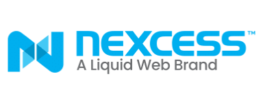 Nexcess logo featuring a bold N symbol and text.