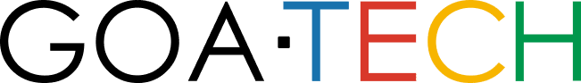 GOA-Tech logo with colorful letters symbolizing innovation and technology.
