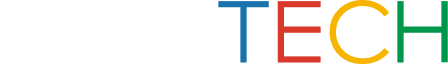 GOA-TECH company logo featuring bold, colorful letters.